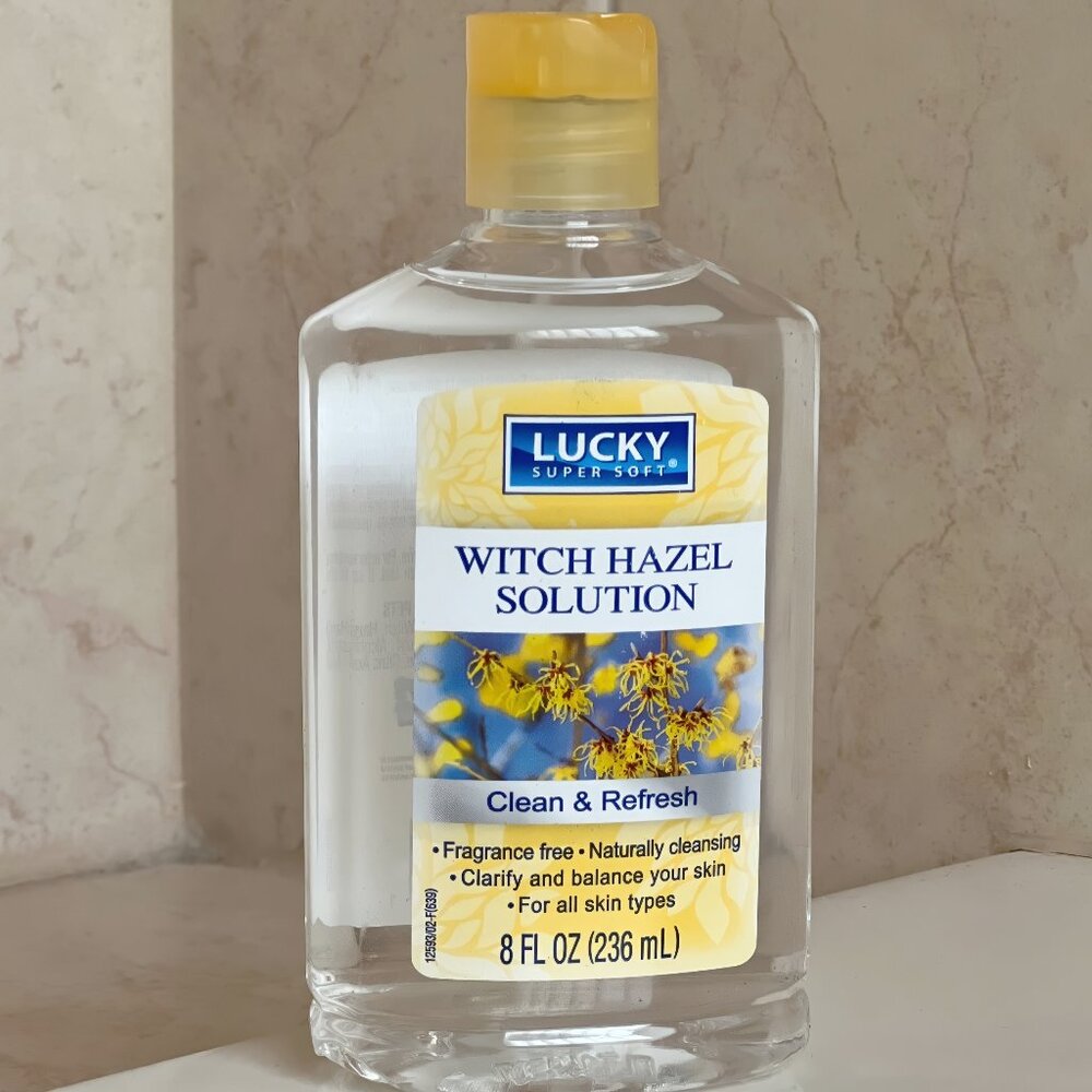 Lucky Super Soft Witch Hazel Solution - 8 fl oz Bottle